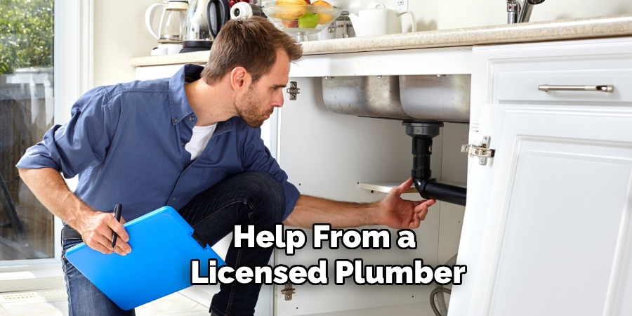 Help From a Licensed Plumber