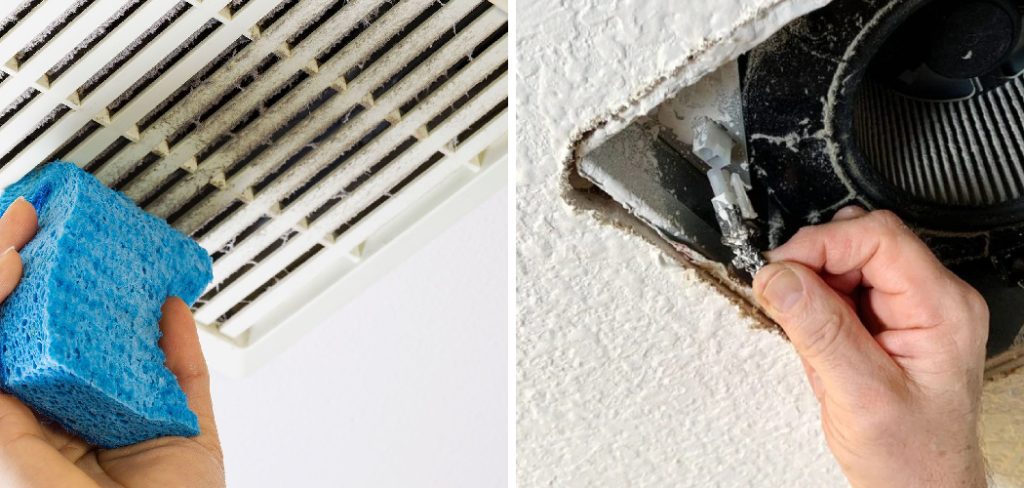 How to Clean Bathroom Exhaust Fan With Light