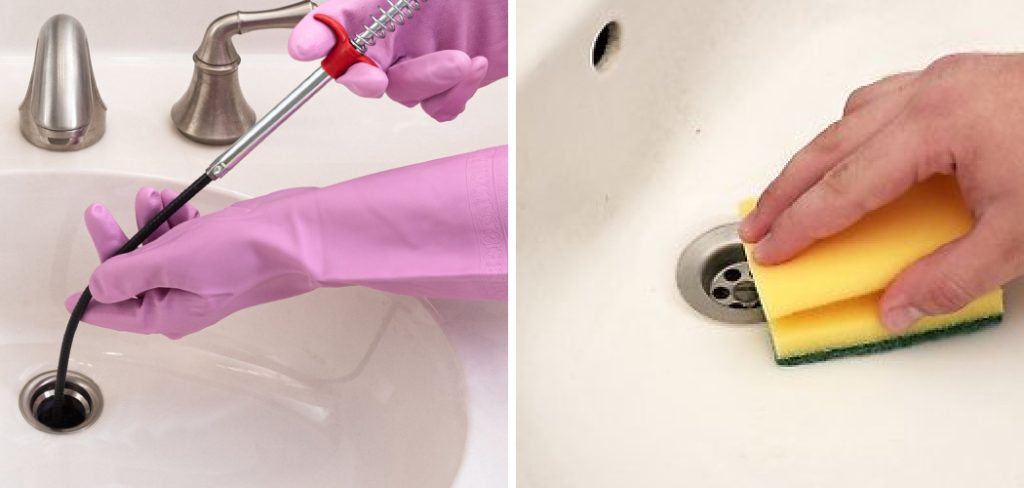 How to Clean a Bathroom Drain