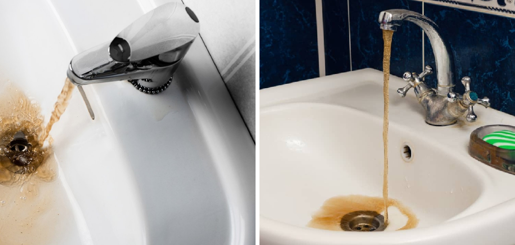 How to Fix Black Water Coming Out of Faucet