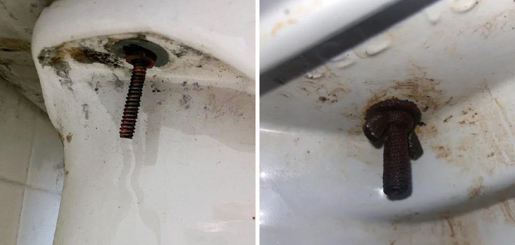 How to Remove Rusted Toilet Seat Bolts
