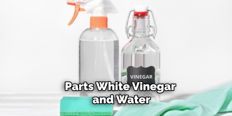 Parts White Vinegar and Water