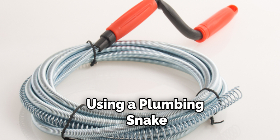 Using a Plumbing Snake