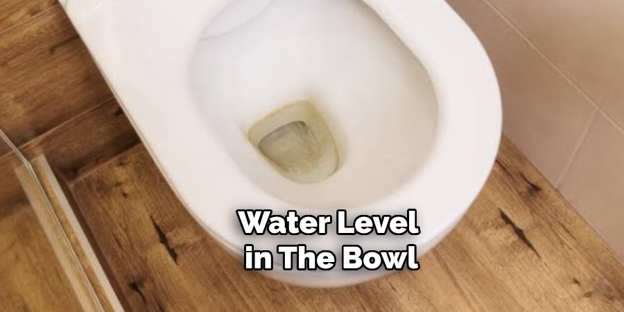 Water Level in the Bowl