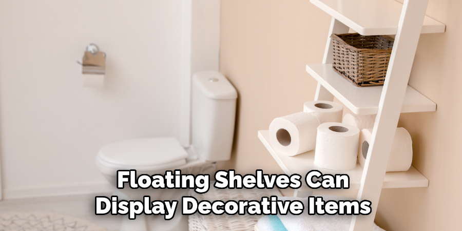 Floating Shelves Can Display Decorative Items