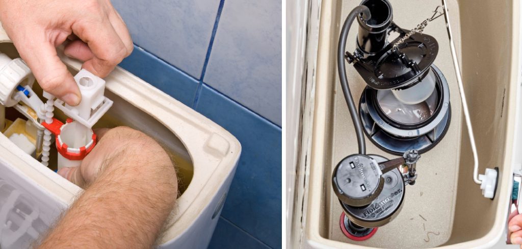 How to Attach Toilet Chain to Handle