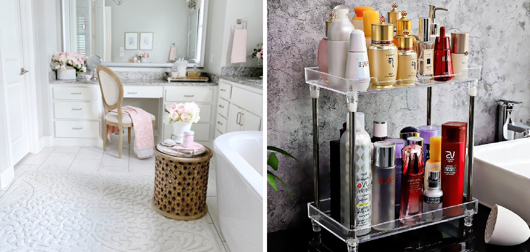 How to Organize Cosmetics in Bathroom