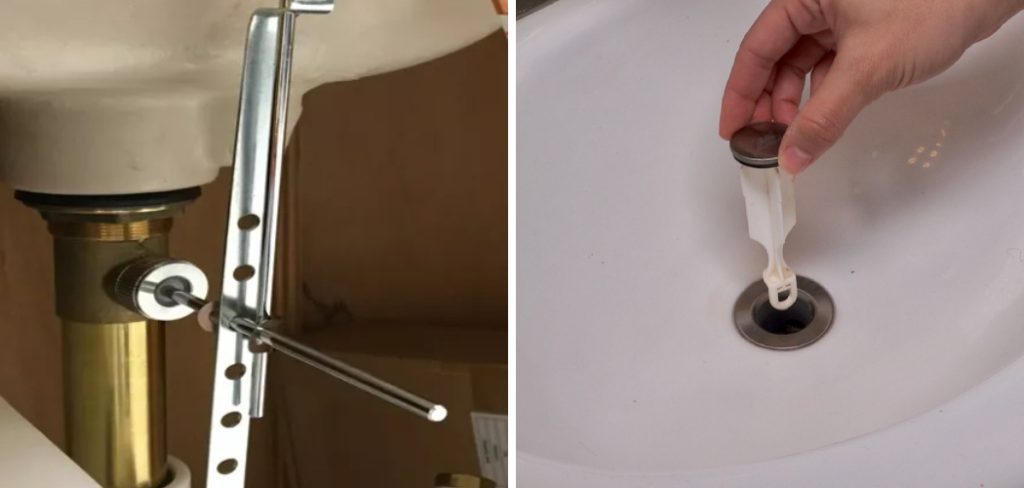 How to Remove Bathroom Sink Drain Stopper