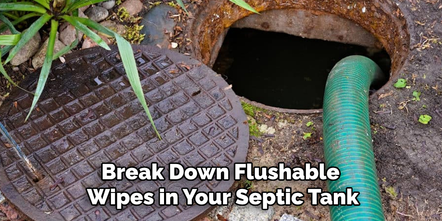 Break Down Flushable Wipes in Your Septic Tank