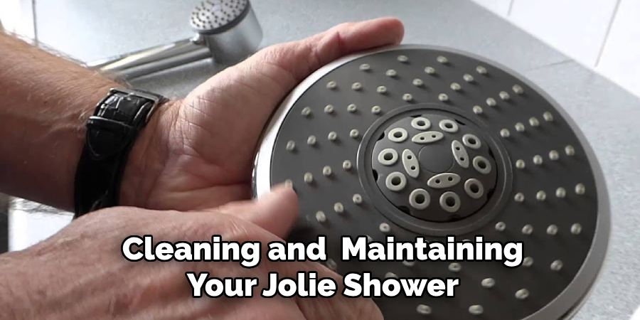 Cleaning and Maintaining Your Jolie Shower