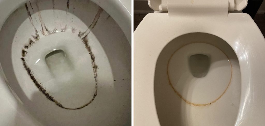 How to Clean Black Ring under Toilet Rim