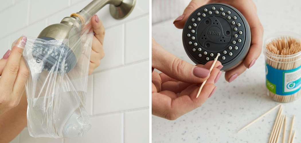 How to Clean a Shower Head from Hard Water