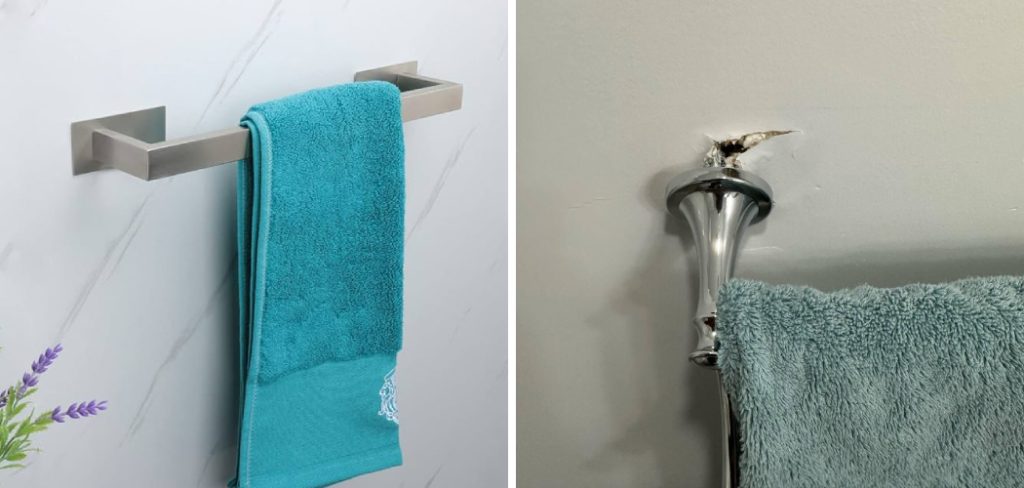 How to Fix a Towel Bar With a Toggle Bolt