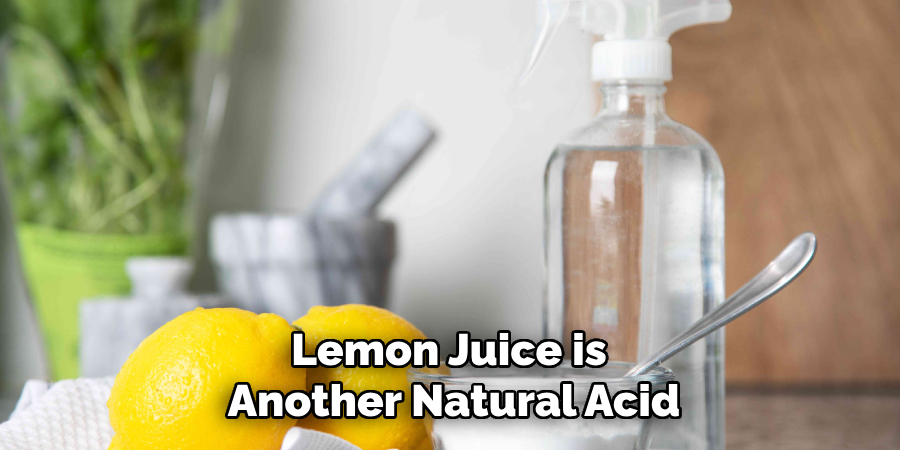 Lemon Juice is Another Natural Acid