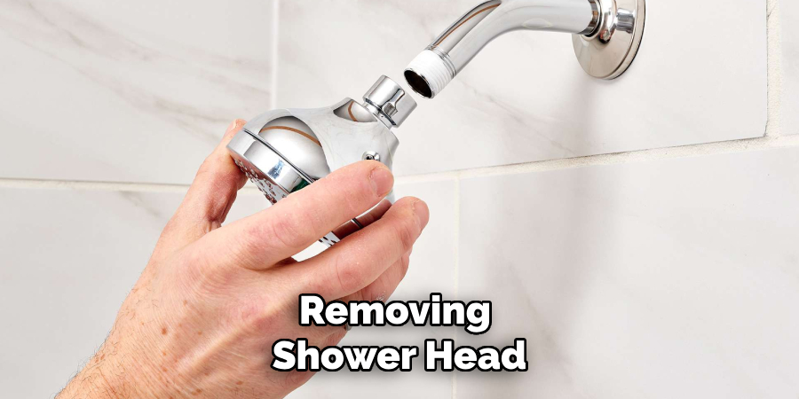 Removing Shower Head