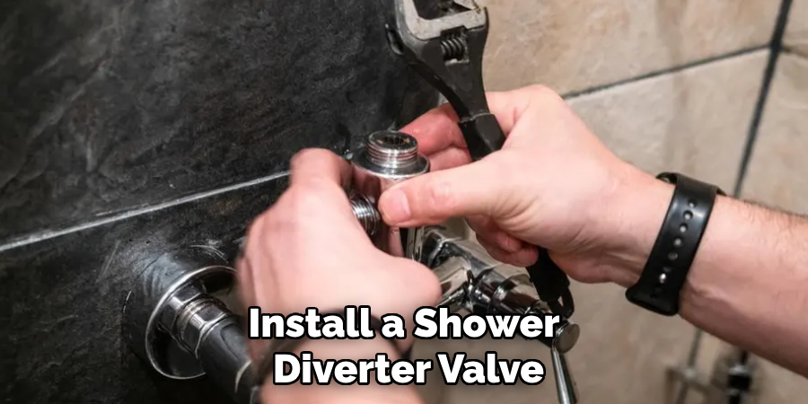 Install a Shower Diverter Valve