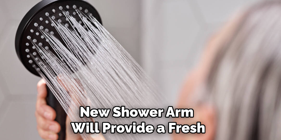 New Shower Arm Will Provide a Fresh