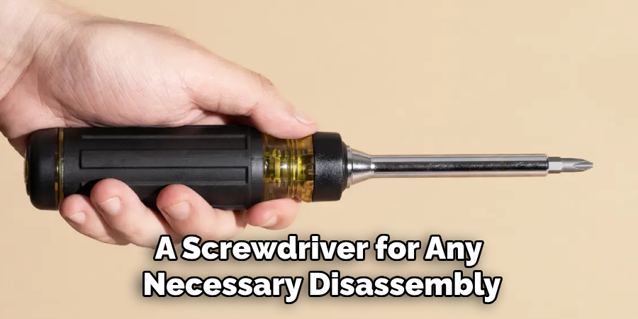 A Screwdriver for Any Necessary Disassembly