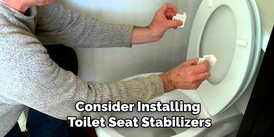 Consider Installing Toilet Seat Stabilizers