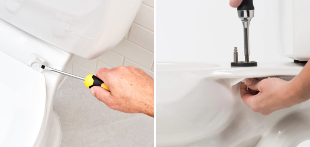 How to Tighten Toilet Seat on American Standard