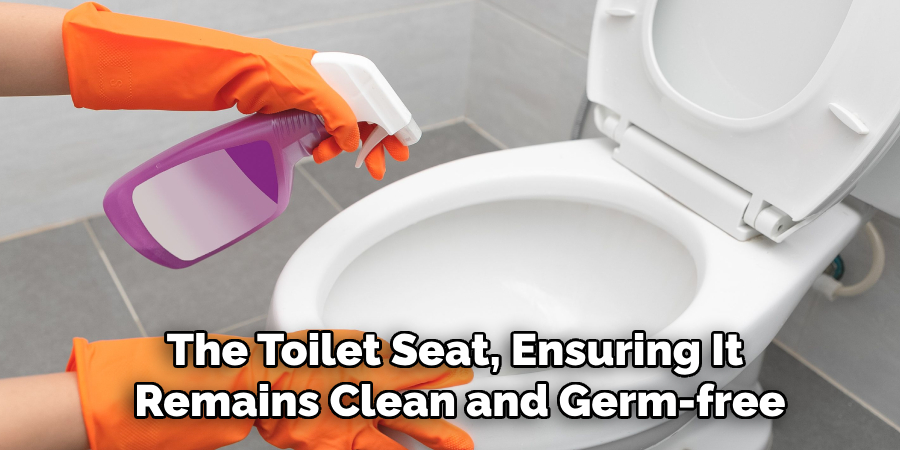 The Toilet Seat, Ensuring It Remains Clean and Germ-free