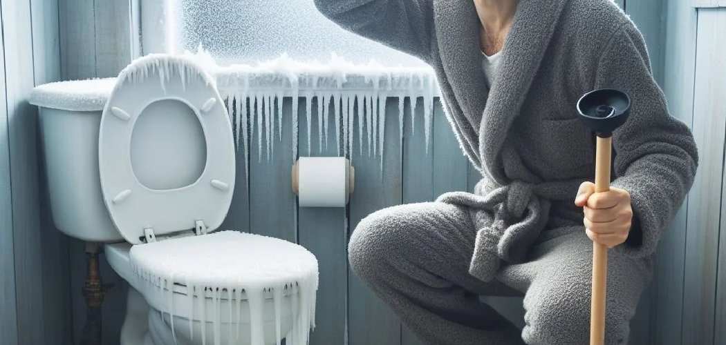 How to Flush Toilet when Pipes Are Frozen