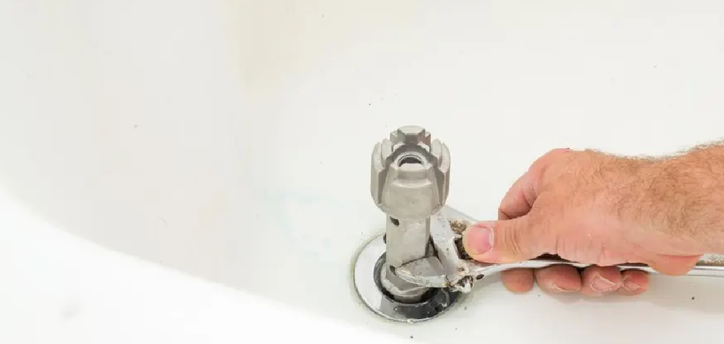 How to Move Tub Drain