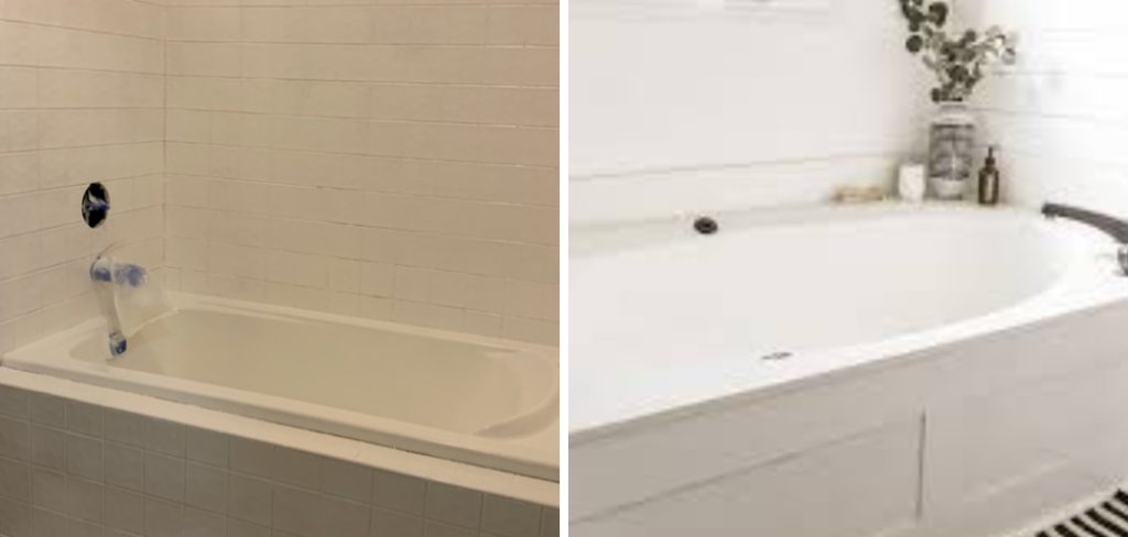 How to Paint Bathtub Surround