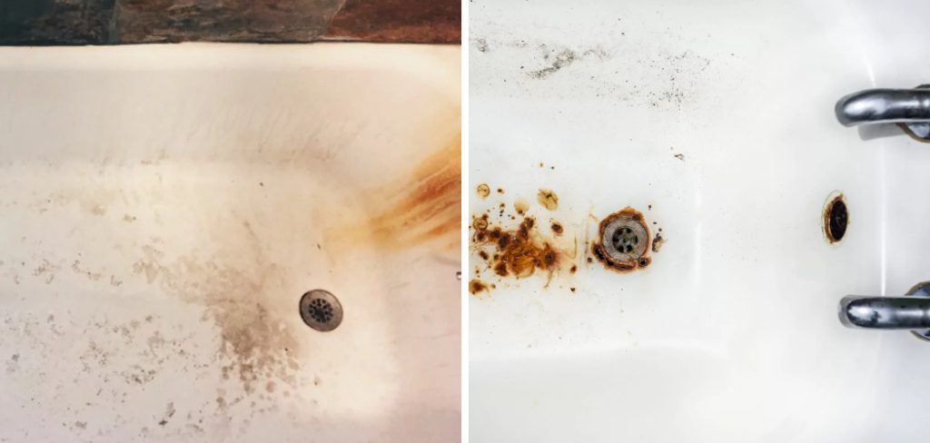 How to Remove Rust Stains from Porcelain Bathtub