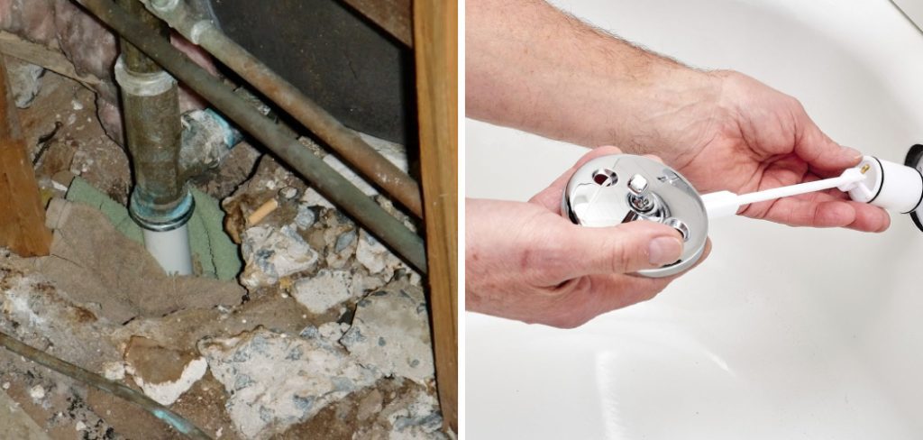 How to Replace Drain Pipe Under Bathtub