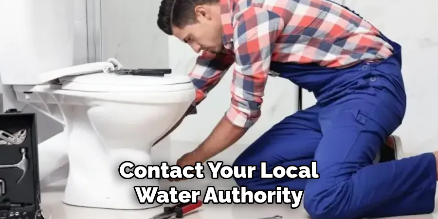 Contact Your Local Water Authority