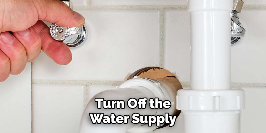 Turn Off the Water Supply