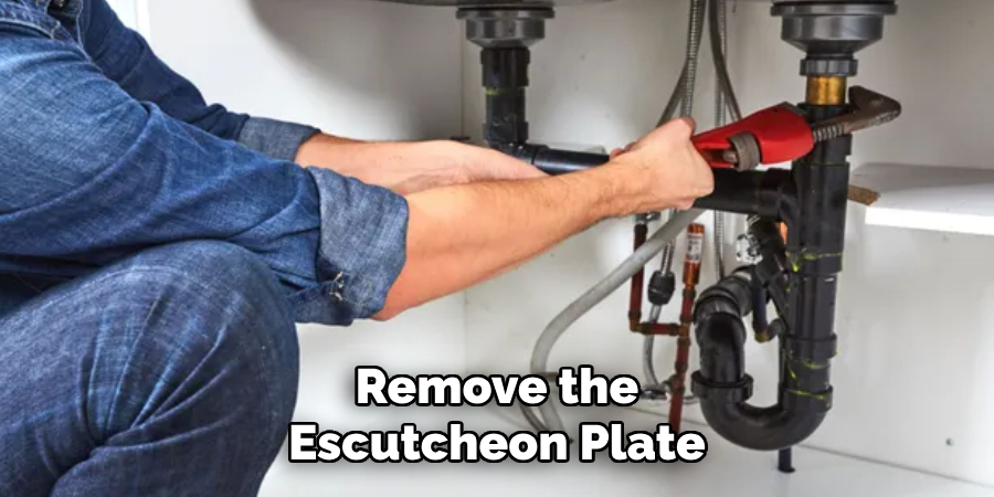 Remove the Escutcheon Plate