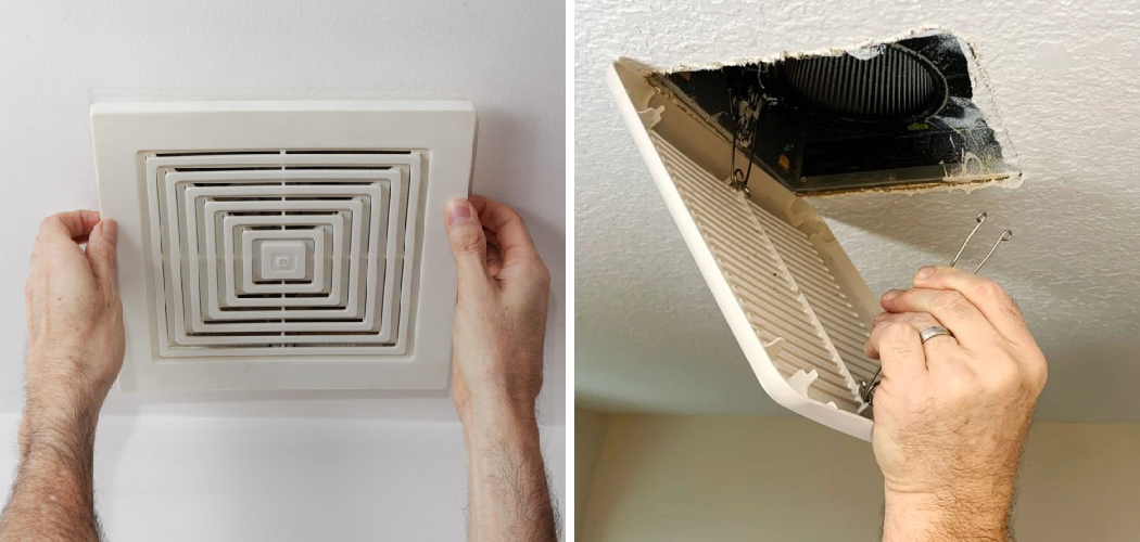 How to Remove Bathroom Vent Cover