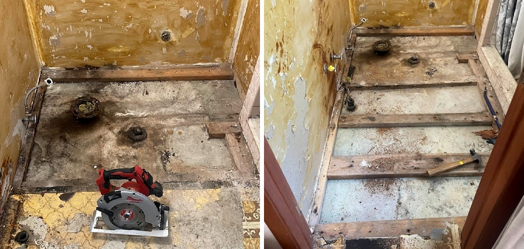 How to Replace Subfloor in Bathroom