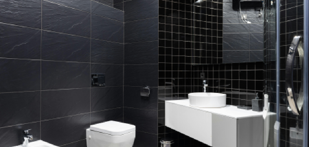 How to Decorate a Black and White Bathroom