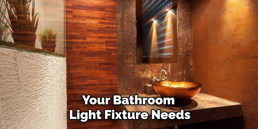 Your Bathroom 
Light Fixture Needs