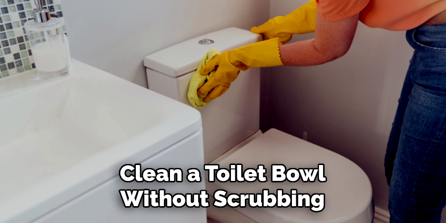 Clean a Toilet Bowl
Without Scrubbing