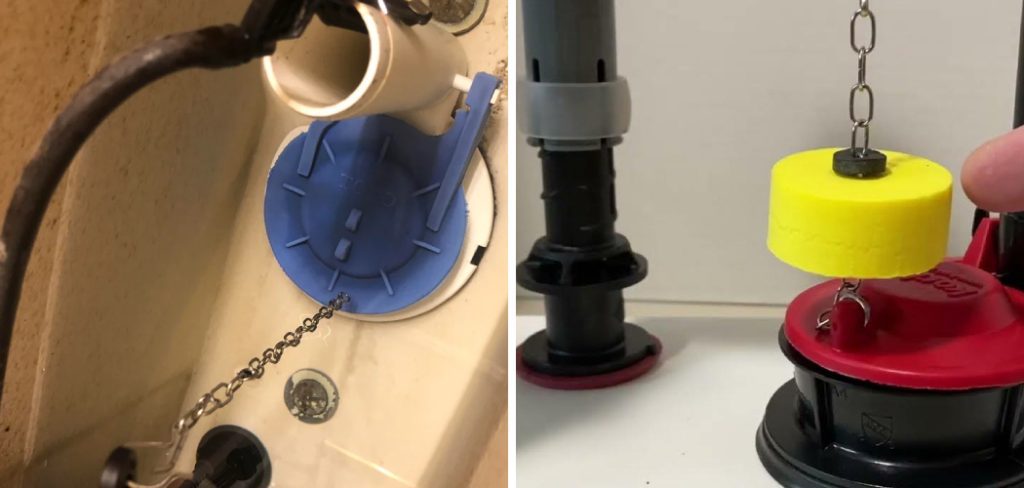 How to Adjust a Toilet Flapper Chain
