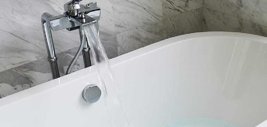 How to Adjust the Flow on a Bath Tap