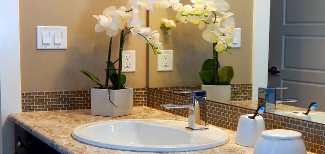 How to Seal a Bathroom Counter