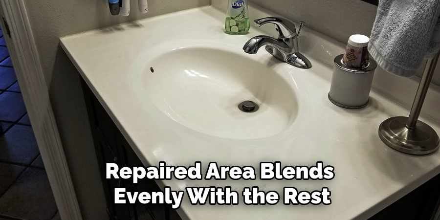 Repaired Area Blends
Evenly With the Rest