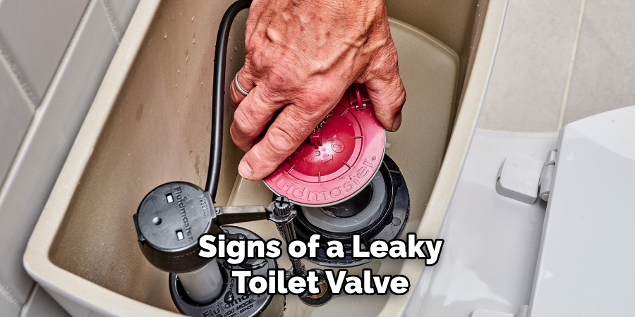 Signs of a Leaky
Toilet Valve