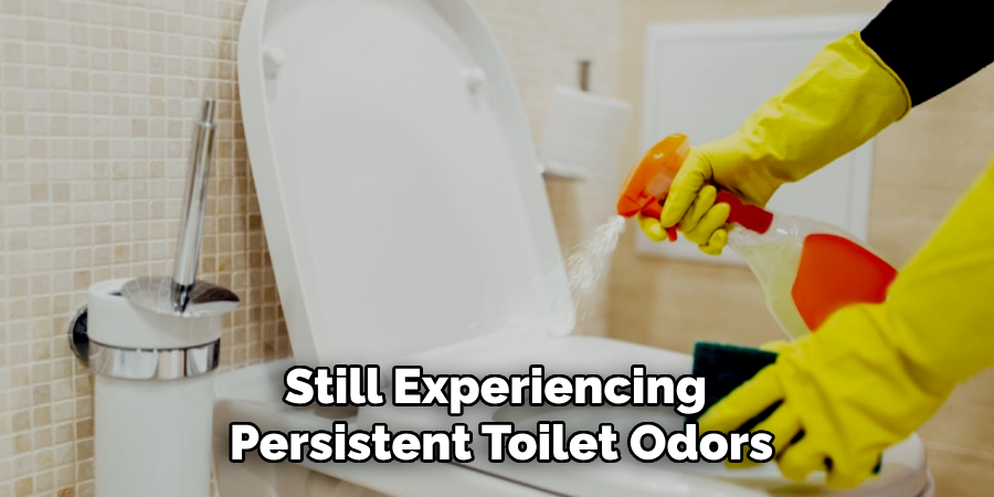 Still Experiencing
Persistent Toilet Odors