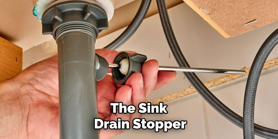 The Sink 
Drain Stopper