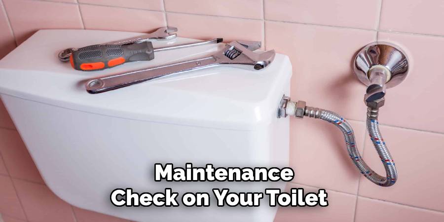 Maintenance
Check on Your Toilet