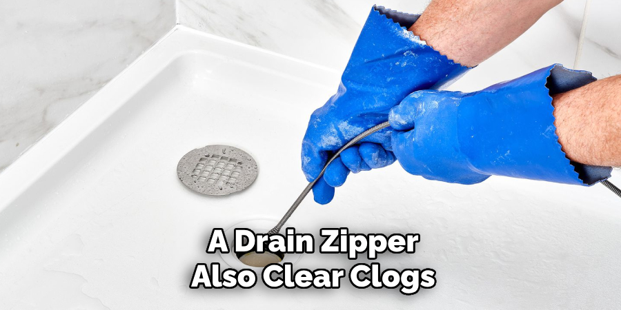 A Drain Zipper Also Clear Clogs