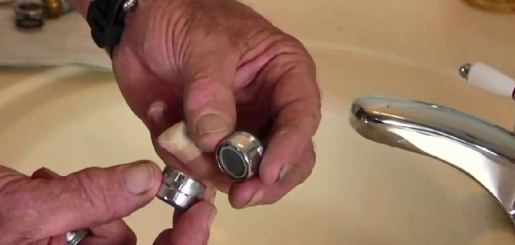How to Unscrew Faucet Cap