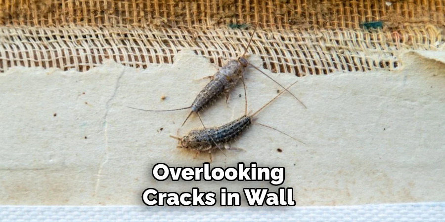 Overlooking Cracks in Wall