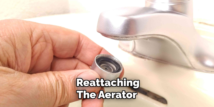Reattaching
The Aerator